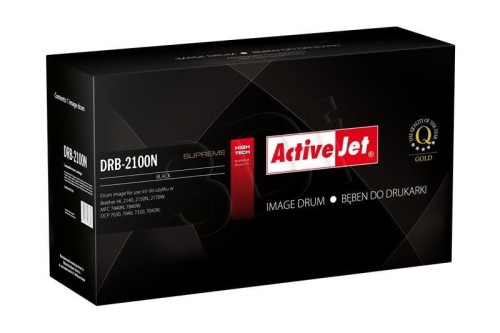 Activejet DRB-2100N Bęben (zamiennik Brother DR-2100; Supreme; 12000 stron; czarny)