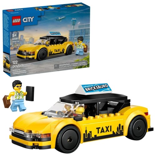 LEGO City 60487 Żółta taksówka
