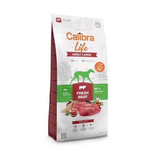 CALIBRA DOG life adult large fresh beef 12kg