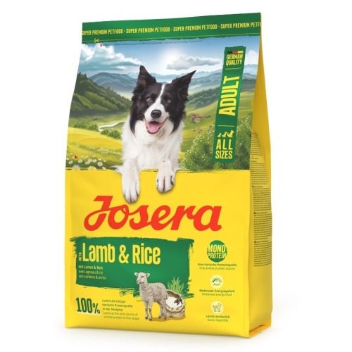 Josera Adult Lamb & Rice karma dla psów 900g