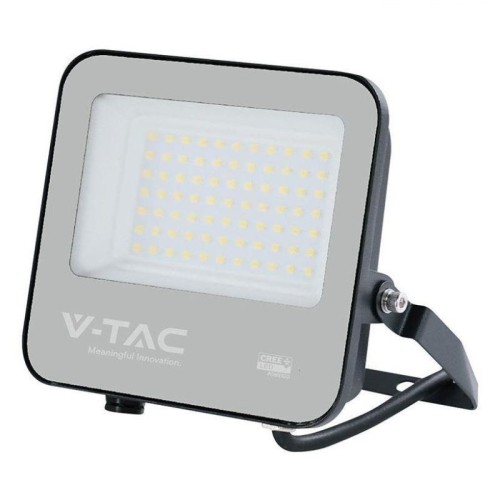 Projektor LED V-TAC CREE CHIP 50W 135lm/W czarna obudowa IP65 VT-4455 6500K 6750lm 6 lat gwarancji