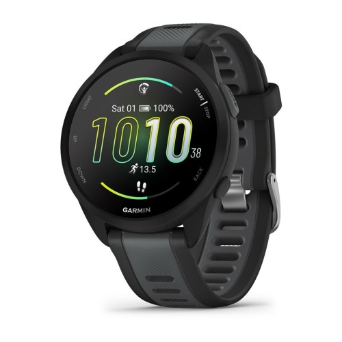 Zegarek Garmin Forerunner 165 Music, Black/Slate Grey