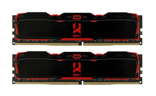 DDR4 16GB PC4-25600 (3200MHz) 16-20-20 DUAL CHANNEL KIT IRDM X BLACK 1024x8