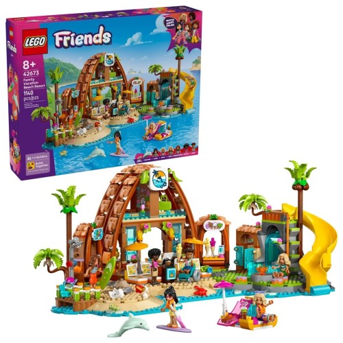 LEGO FRIENDS 42673 FAMILY VACATION BEACH RESORT