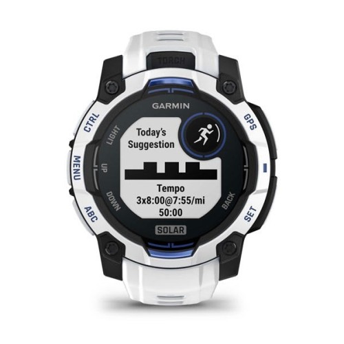 Smartwatch GARMIN Instinct 3 45mm SOLAR Whitestone
