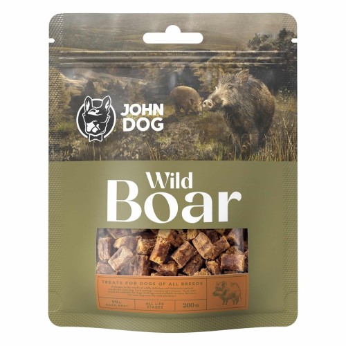 JOHN DOG Wild BOAR/DZIK 200g- przysmak