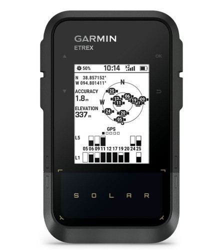 Nawigacja turystyczna Garmin eTrex SE GPS Solar Czarny/Szary + Czujnik Garmin HRM Dual