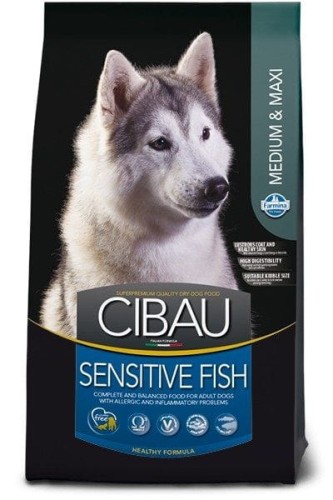 Cibau Sensitive Fish Medium & Maxi - sucha karma dla psa - 12 kg