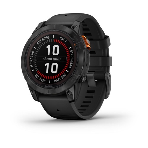 Zegarek sportowy Garmin Fenix 7 Pro Solar Edition Slate Grey / Black Band