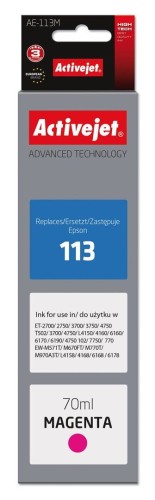 AE-113M Tusz (zamiennik Epson 113 C13T06B340; Supreme; 70ml; czerwony)