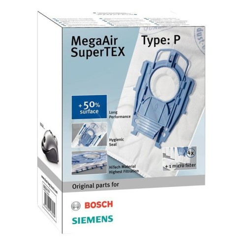 Worki do odkurzacza Bosch (Tkanina syntetyczna; BOSCH BBZ41FP; 4 szt.)