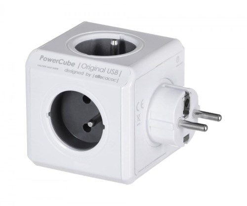 Allocacoc Przedłużacz PowerCube Original USB Grey