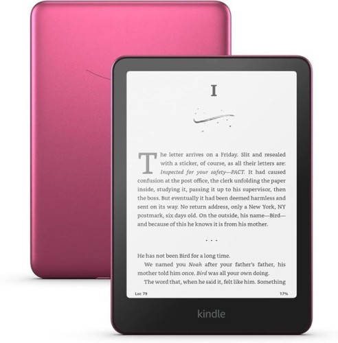 Ebook New Kindle Paperwhite (12th Generation) - 2024 release 7” glare-free 32GB Wi-Fi Wireless charging (Without Lockscreen Ads) Raspberry