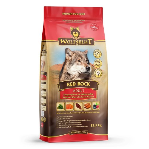 WOLFSBLUT Red Rock Adult kangaroos/pumpkin 12,5kg