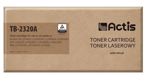 TB-2320A Toner (zamiennik Brother TN-2320; Standard; 2600 stron; czarny)