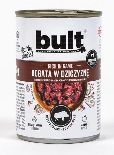 BULT Puszka bogata w dziczyznę 800g