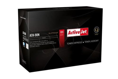 Activejet ATH-90N Toner (zamiennik HP 90A CE390A; Supreme; 10000 stron; czarny)