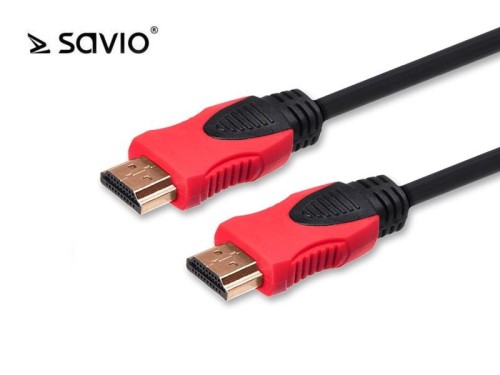 Kabel SAVIO Kable HDMI 2.0 CL140 (HDMI M - HDMI M; 7,5m; kolor czarny)