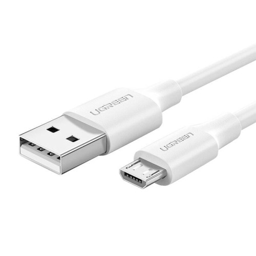 Kabel USB do Micro USB UGREEN US289QC 3.0 2.4A 1m (biały)