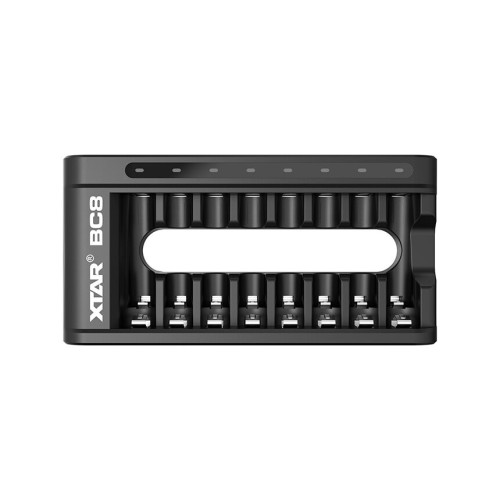 XTAR ŁADOWARKA DO AKUMULATORÓW R03 / AAA ORAZ R6 / AA LI-ION 1,5V / NIMH BC8