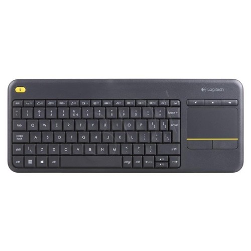 Klawiatura Logitech K400 920-007145 (USB 2.0; kolor czarny