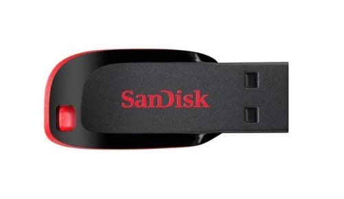 Pendrive SanDisk CRUZER BLADE SDCZ50-032G-B35 (32GB; USB 2.0; kolor czarny)