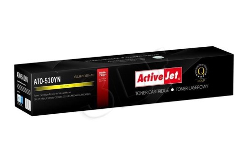Activejet ATO-510YN Toner (zamiennik OKI 44469722; Supreme; 5000 stron; żółty)