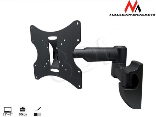 Uchwyt ścienny do telewizora Maclean MC-503B (Obrotowy, ścienne, Uchylny; 23" - 42"; max. 30kg)