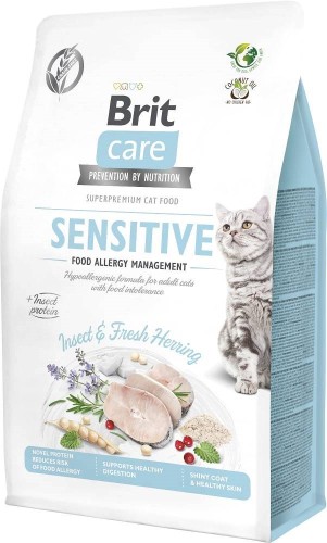 BRIT Care Grain-Free Insect&Herring Sensitive dla kota 400g