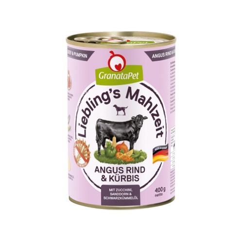 GranataPet Liebling´s Mahlzeit wołowina i dynia mokra karma dla psa 800g