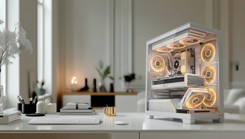 MODECOM OBUDOWA VOLCANO STELLAR PLUS MIDI BIAŁA