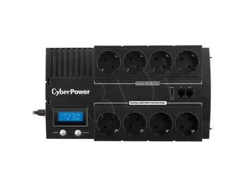 Zasilacz UPS CyberPower BR700ELCD-FR (TWR; 700VA)
