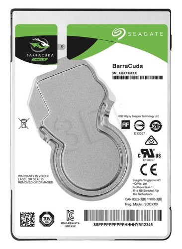 Dysk HDD Seagate Barracuda ST500LM030 (500 GB ; 2.5"; 128 MB; 5400 obr/min)