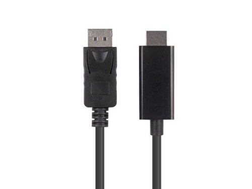 KABEL DISPLAYPORT (M) V1.1->HDMI (M) 1M CA-DPHD-11CC-0010-BK