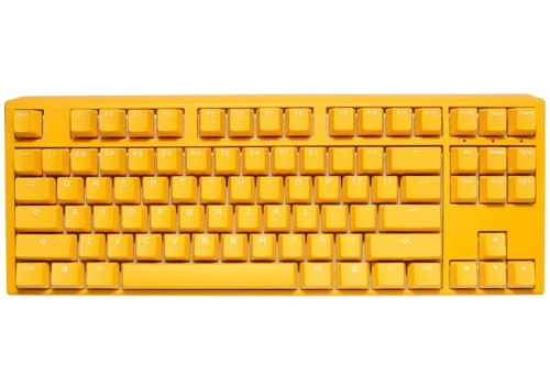 Klawiatura gamingowa Ducky One 3 Yellow TKL, RGB LED - MX-Black (US)