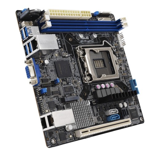 Płyta Serwerowa ASUS P12R-I/ASMB10 LGA-1200, C252,2DIMM, 1*PCIe x1slot, 6*SATA ports, 2*M2, 2 x Intel® I210AT + 1 x Mgmt LAN, ASMB10, MiniITX