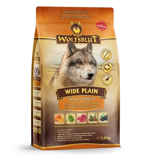 WOLFSBLUT Wide Plain Small horse/sweet potato 7,5kg