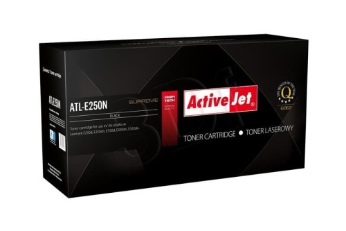 Activejet ATL-E250N Toner (zamiennik Lexmark E250A11E; Supreme; 3500 stron; czarny)