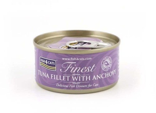 Fish4Cats Finest filet z Tuńczyka z Anchois 70g