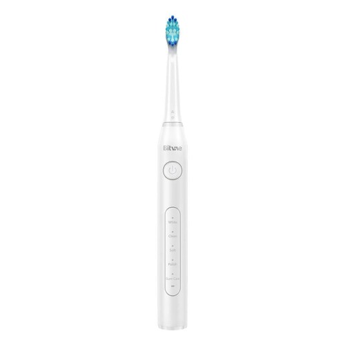 Szczoteczka soniczna do zębów z zestawem końcówek oraz irygatorem Bitvae D2+C2 (biała)
