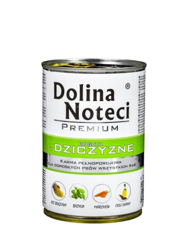 Karma DOLINA NOTECI Premium Dziczyzna (0,40 kg )