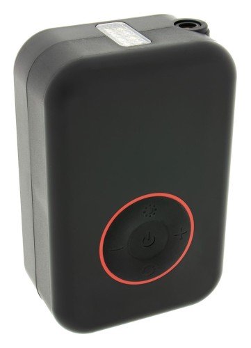 PATONA Pompka Elektryczna do opon samochodowych, rowerowych, materacy, piłek 10,3 bar / 150 PSI z Powerbankiem i Lampką LED