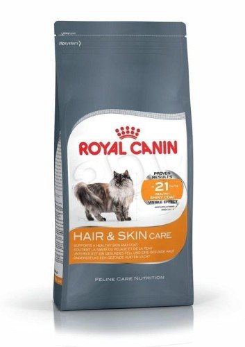 ROYAL CANIN FCN Hair&Skin Care - sucha karma dla kota dorosłego - 4kg