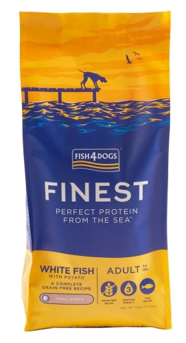 Fish4Dogs Finest Ocean z białą rybą Adult (S) 6kg