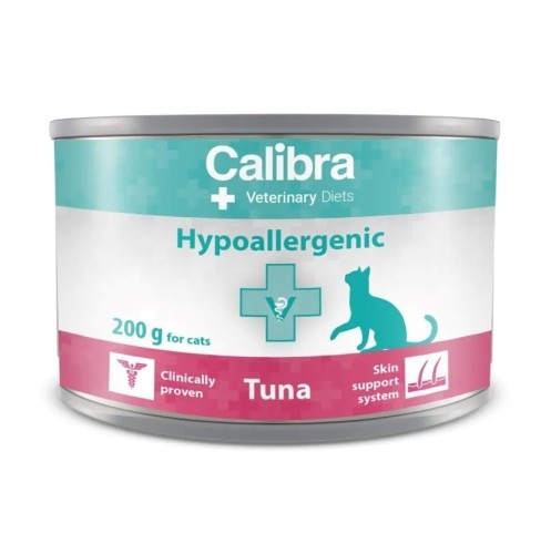 CALIBRA VD cat hypoallergenic tuna 200g