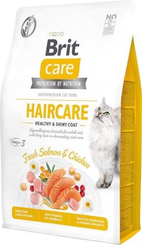 Care Cat Grain-Free Haircare - sucha karma dla kota - 2 kg
