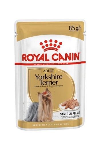 BHN Yorkshire Terrier Adult - mokra karma dla psa dorosłego - 12x85g