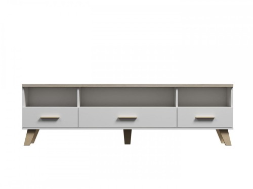 RTV LOTTA 180 3S3K biały+ dąb sonoma