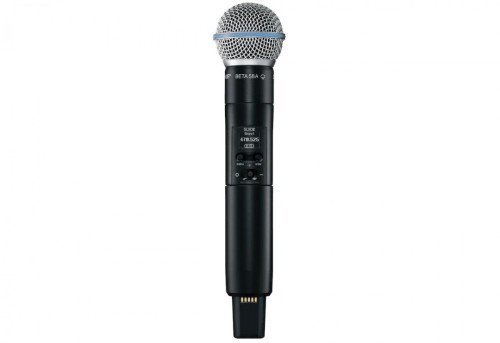 Shure SLXD2/B58=-G59 - Nadajnik "do ręki" z mikrofonem Beta58
