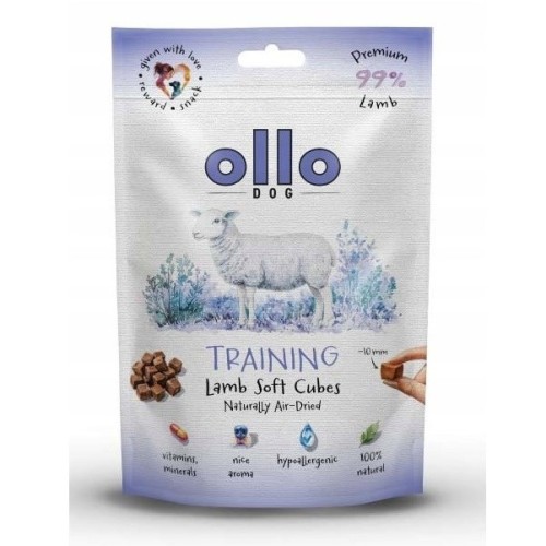 Ollo Air Dried Lamb Cubes dla psa 80g